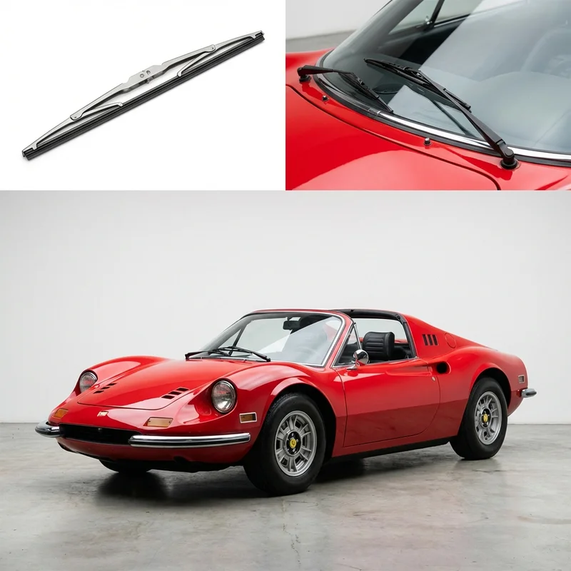 Passenger Side Wiper Blade for Ferrari Dino 246 GTS (1972 - 1973) - 1